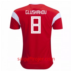 Rusland Fodboldtrøjer Glushakov 8 Hjemmebanesæt VM 2018